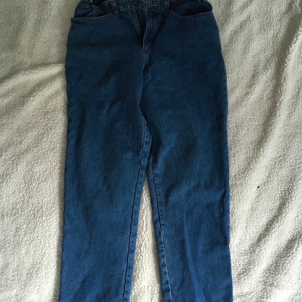 L.L. Bean Women’s Dark Blue High-Rise Jeans